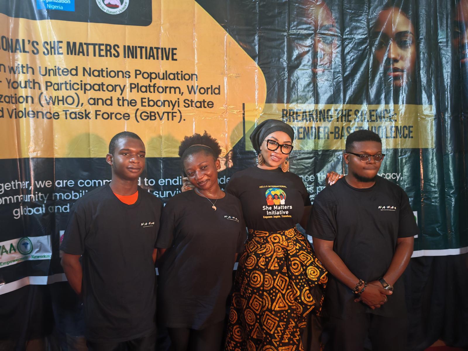 GBV prevention outreach in Ebonyi