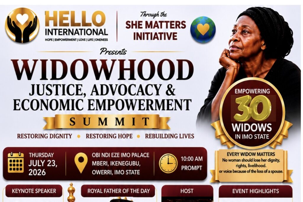 Widowhood Justice & Empowerment Summit